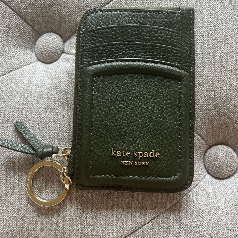 Kate Spade Green Leather Wallet